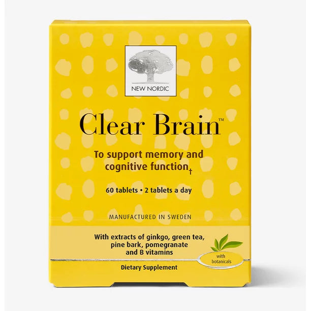New Nordic Clear Brain Supplement (Pack of 60)