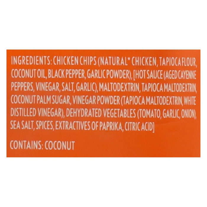 Wilde Chicken Chips Buffalo Flavor, 2.25 Oz (Pack of 12) | High Protein Snack