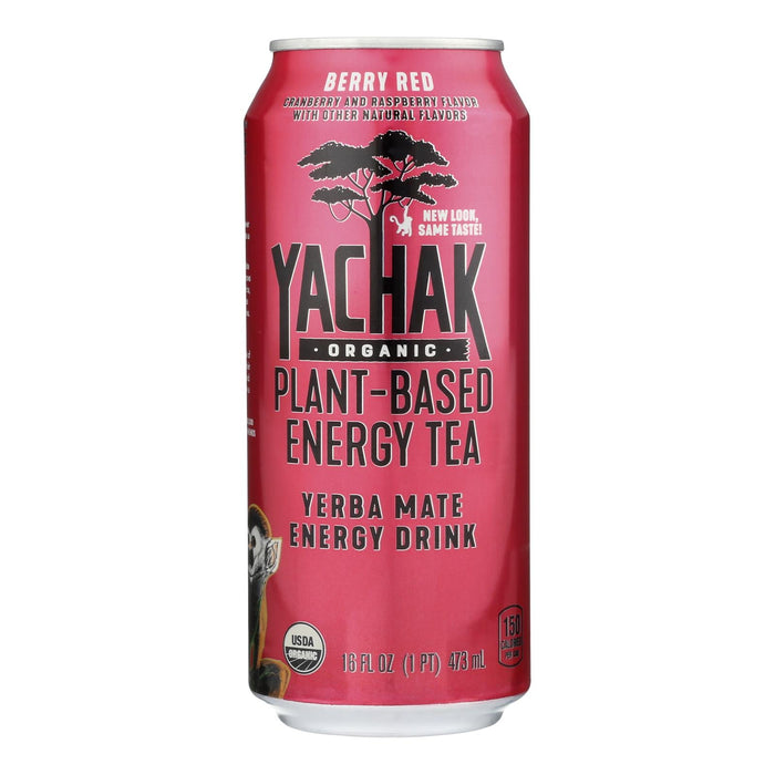 Yachak Yerba Mate Berry Red (12-Pack, 16 Fl. Oz. Each)