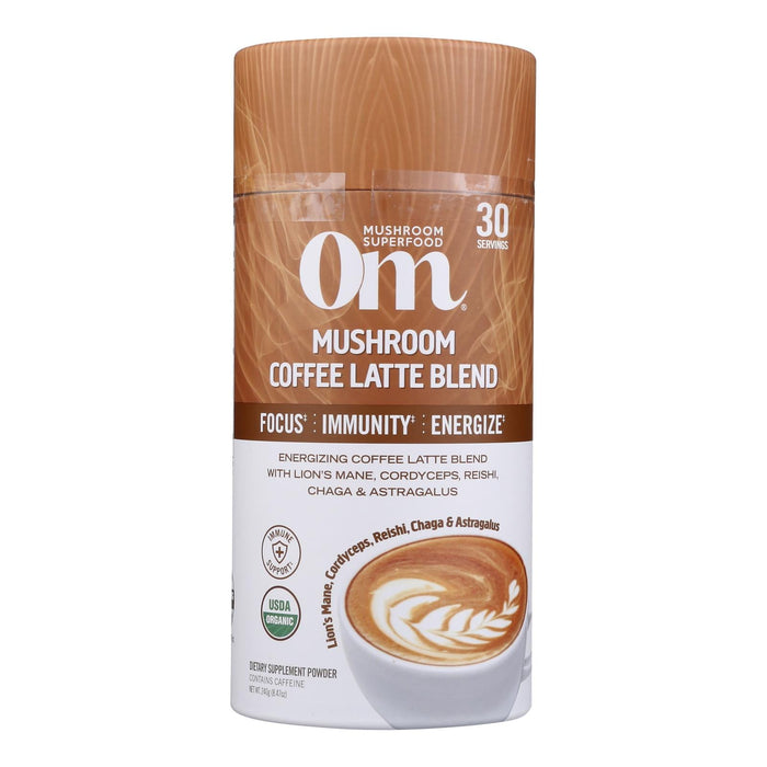 Om Mushroom Coffee Latte Blend  8.47oz