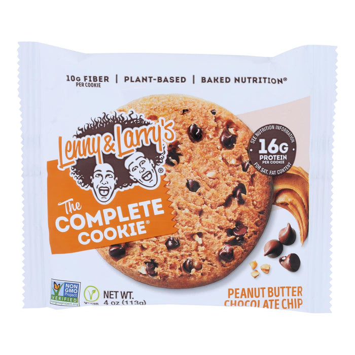 Lenny & Larry's Complete Cookie, Peanut Butter Chocolate Chip, 4 Oz (Case of 12)