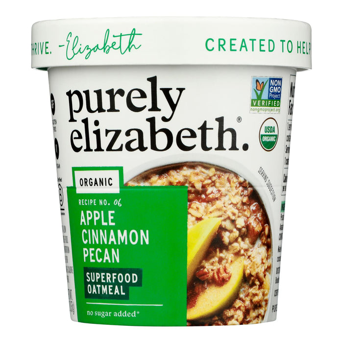 Purely Elizabeth Oatmeal Apple Cinnamon Pecan 2oz Bags