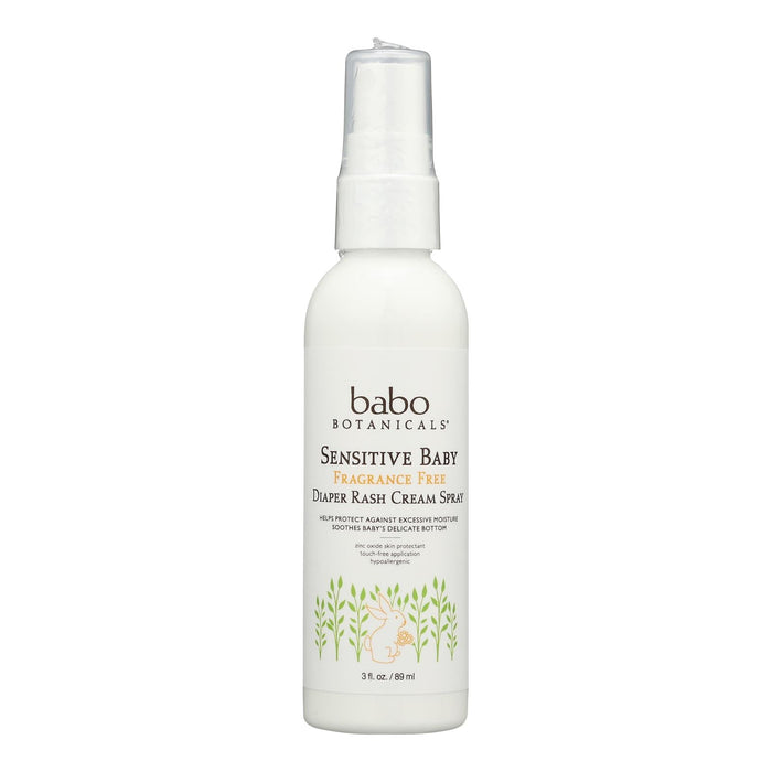 Babo Botanicals Unscented Diaper Cream Spray (Pack of 3)