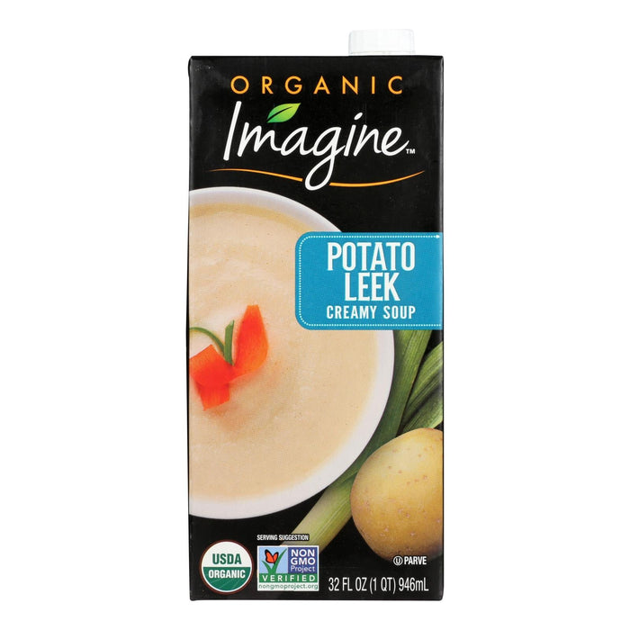 Imagine Foods Creamy Potato Leek Soup (Pack of 6 - 32 oz)