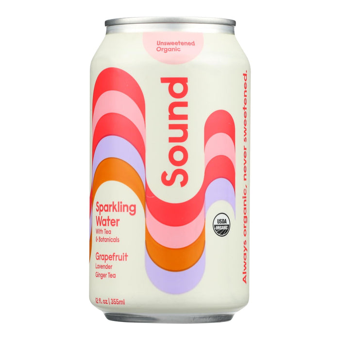 Sound Water Sparkling Grapefruit (Pack of 12-12 Fl Oz)