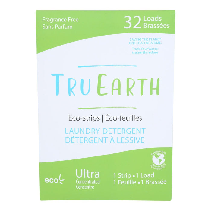 Tru Earth Eco-Friendly Detergent Strips, Fragrance-Free (384 Loads)