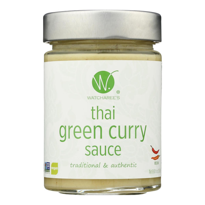 Watcharee's Thai Green Curry Sauce, 9.8 Fl Oz (Pack of 6)