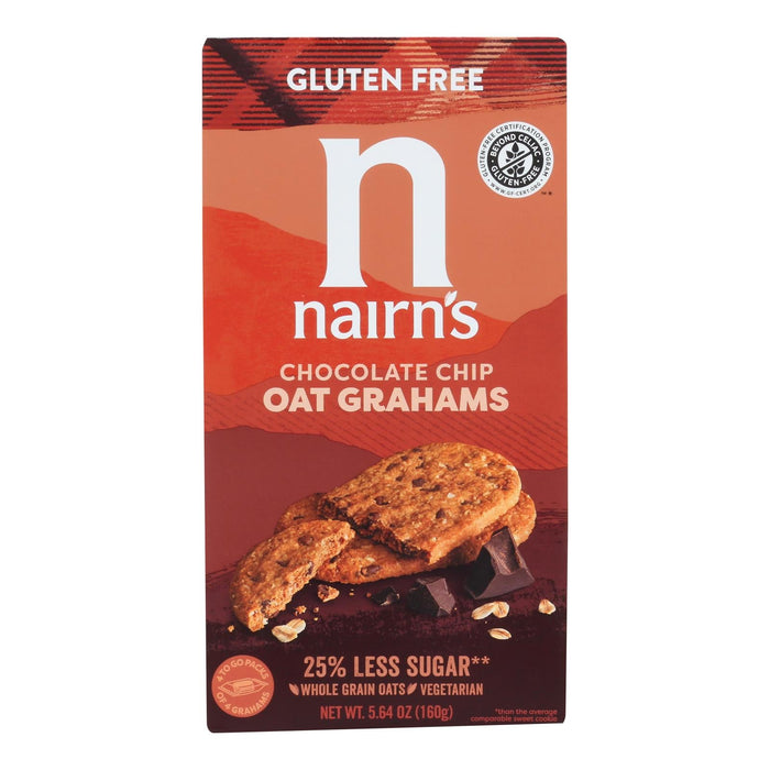 Nairn's Gluten Free Chocolate Chip Oatgraham Cookies - 6 Pack, 5.64 Oz