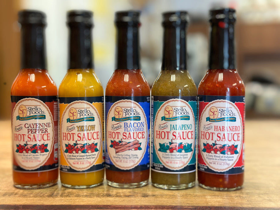 Stello Foods - Rosie's Cayenne Pepper Hot Sauce 6 oz