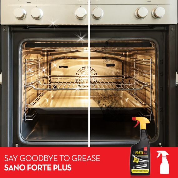 Forte plus - Concentrated Foam Oven & Stove Cleaner | 750 ML | sano