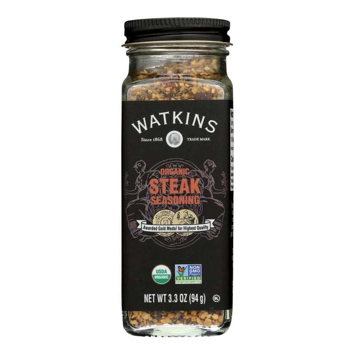 Watkins Steak Seasoning (Pack of 3 - 3.3 Oz)