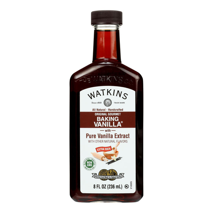 J.R. Watkins Original Gourmet Baking Vanilla  - 8 Fl Oz