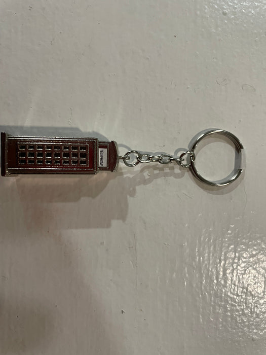 Silver Post Box Key Ring