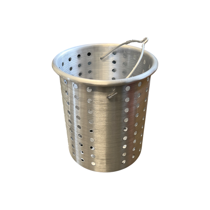 30 Qt Turkey Fryer Pot With Drain Valve, Basket, Lid & Turkey Rack