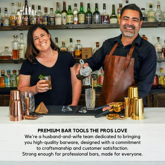 Stainless Steel 10-Piece Stirred Craft Cocktail Set