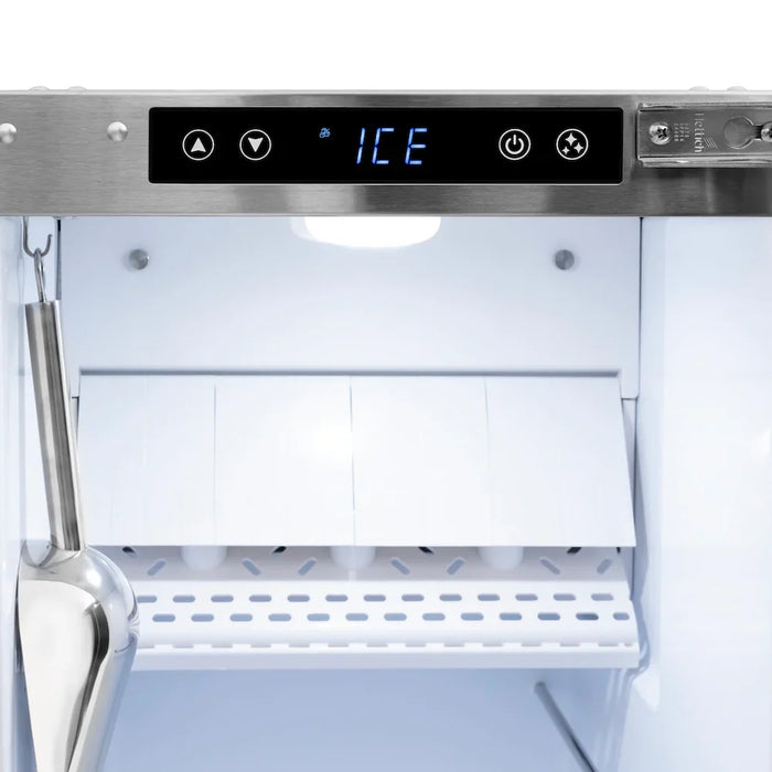 ZLINE 15" Touchstone Gourmet Ice Maker Drain Pump Panel Ready Door IGMDP-15