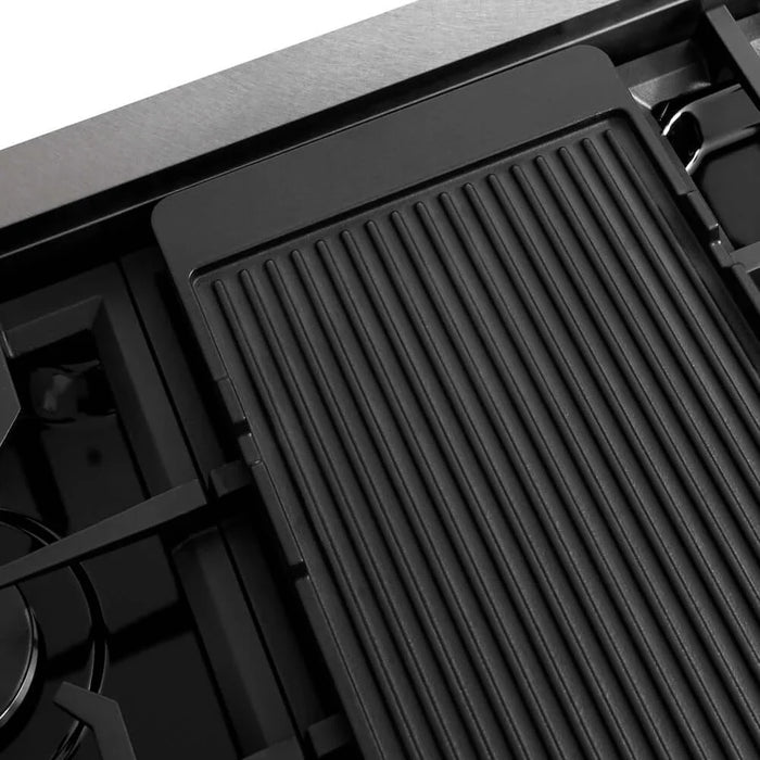 ZLINE 48" Paramount Gas Rangetop DuraSnow® Stainless Steel SRTS-48