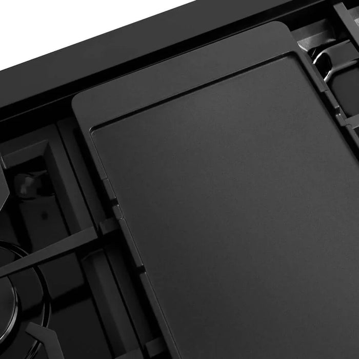 ZLINE 48" Paramount Gas Rangetop Black Stainless Steel SRTB-48