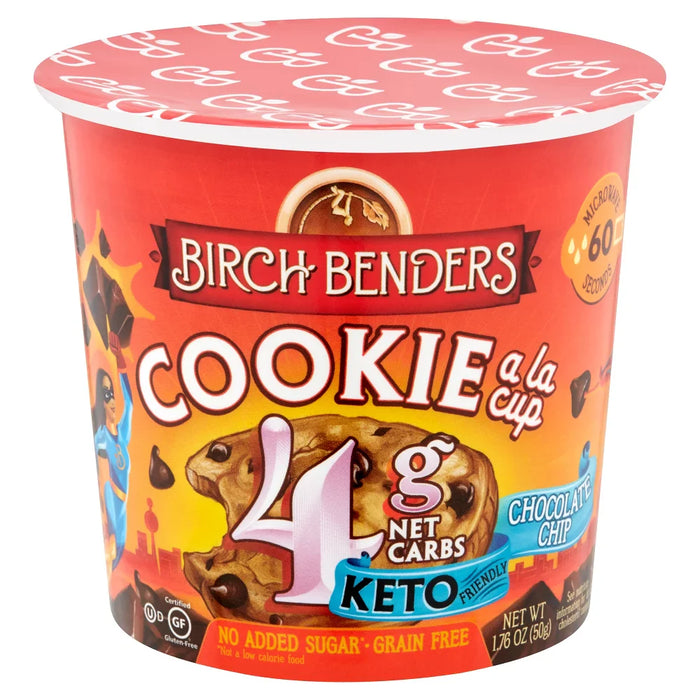 Birch Benders - Cookie A La Cup Chocolate Chip - Case Of 8-1.76 Oz