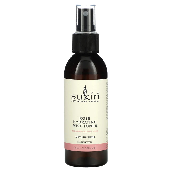 Sukin Signature Rose Hydrating Mist Toner - 4.23 Fl Oz