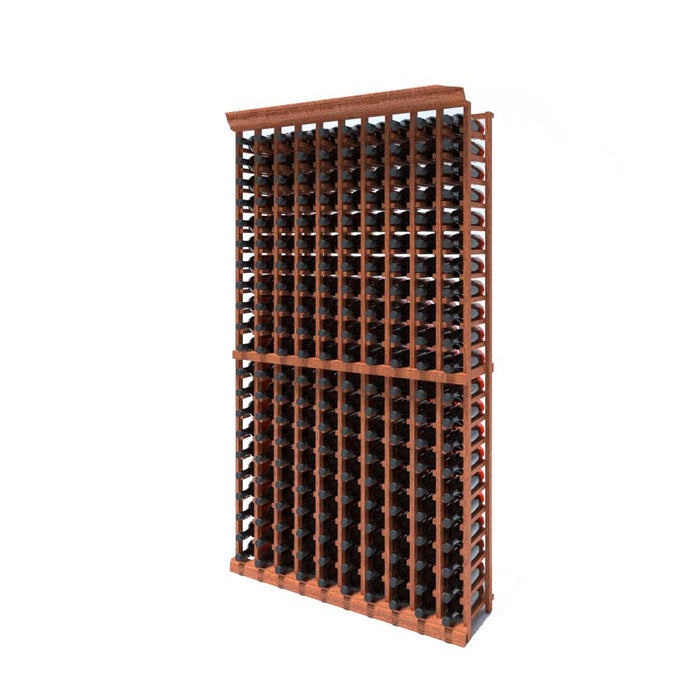 10 Column - 210 Bottle 7ft Wine Rack Kit