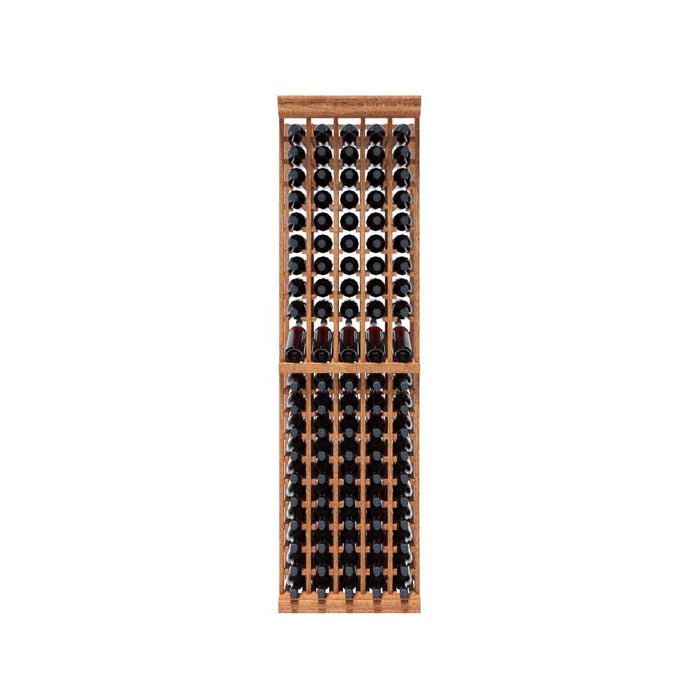 5 Column - 100 Bottle 7ft Wine Rack Kit with Display