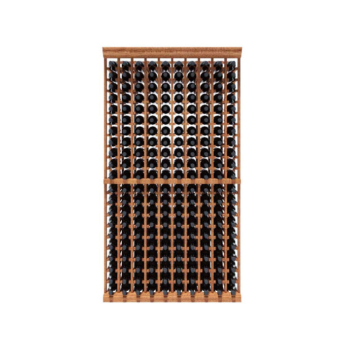 10 Column - 210 Bottle 7ft Wine Rack Kit