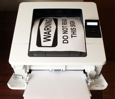 Full Sheet Printable Labels, 8.5 x 11 Inch, 25/Pack