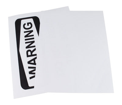 Full Sheet Printable Labels, 8.5 x 11 Inch, 25/Pack