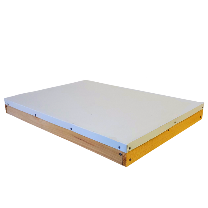 8-Frame Cypress Metal Capped Telescoping Cover