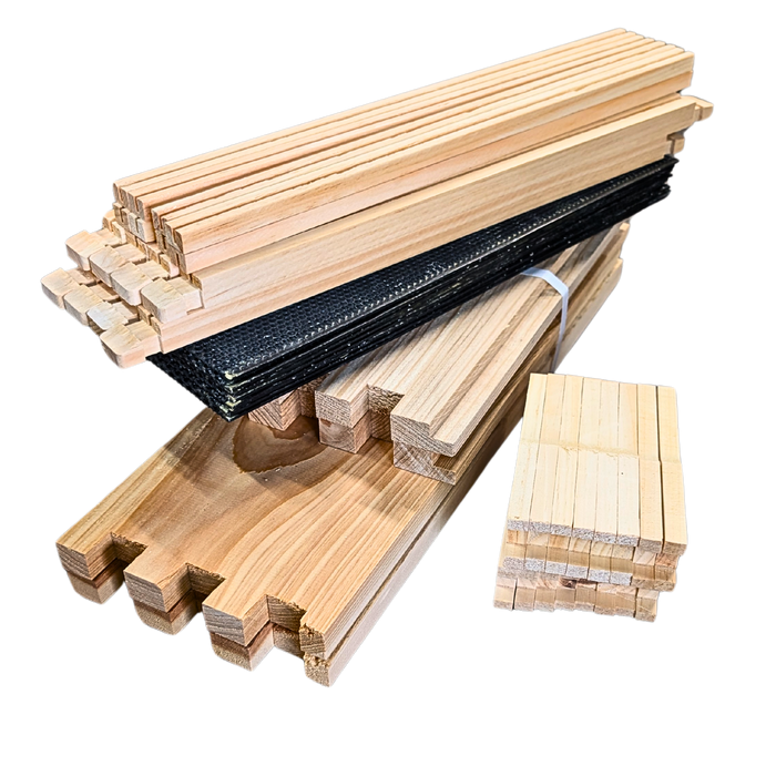 8-Frame Complete, Medium 6 5/8-inch Box with Frames and Foundation