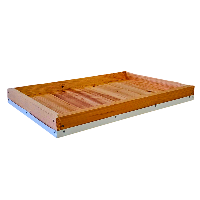 8-Frame Cypress Metal Capped Telescoping Cover