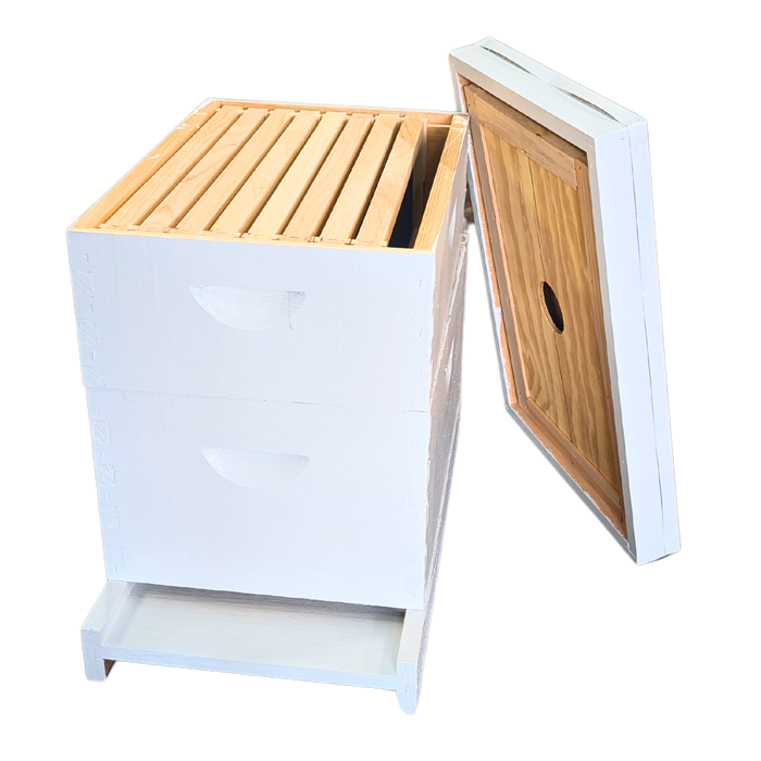 8-Frame Deep and Medium Box Hive Kit