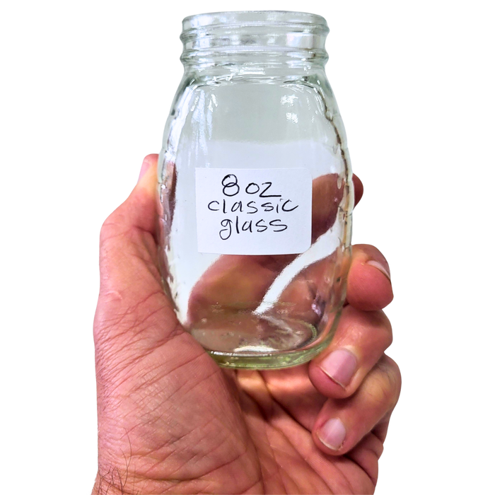 8 oz Glass Classic Honey Jar