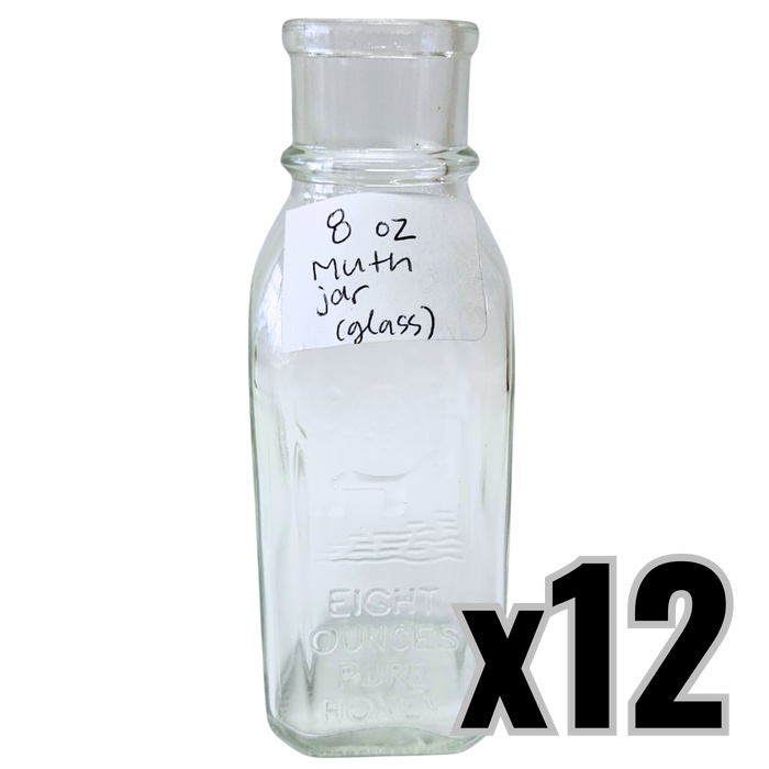 8 oz Glass Muth Jar