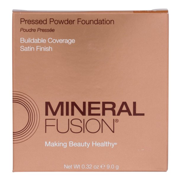 Mineral Fusion Pressed Base Olive - 0.32 Oz (Pack of 4)