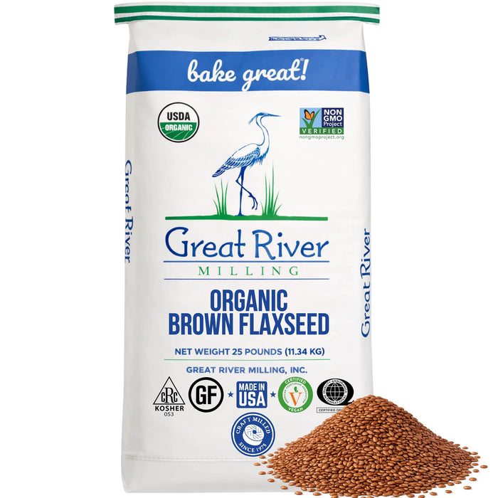 Organic Brown Flaxseed