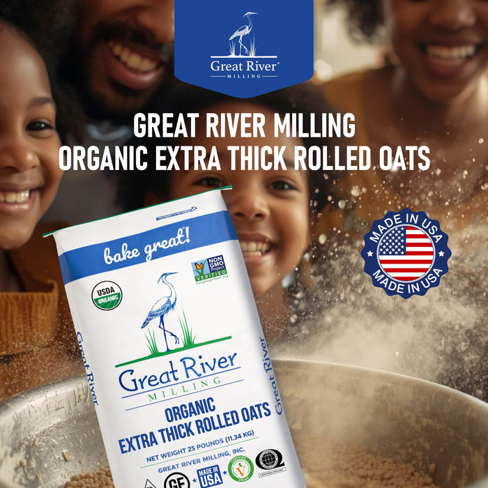Organic Extra Thick Rolled Oats