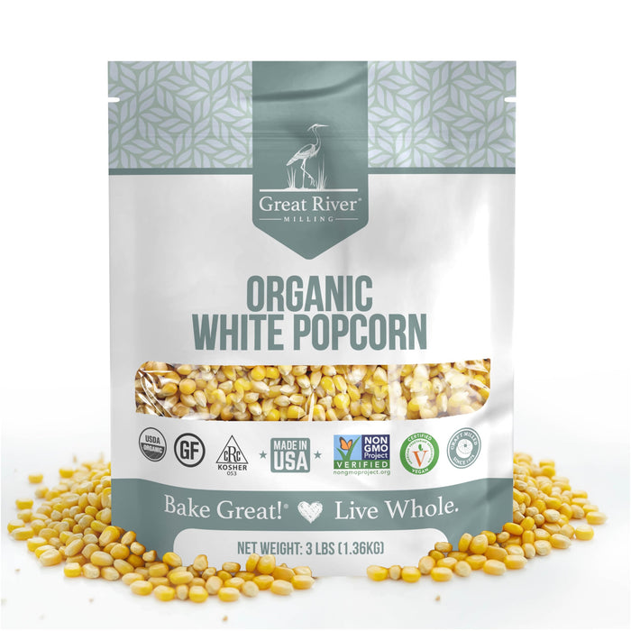 Organic White Popcorn Kernels