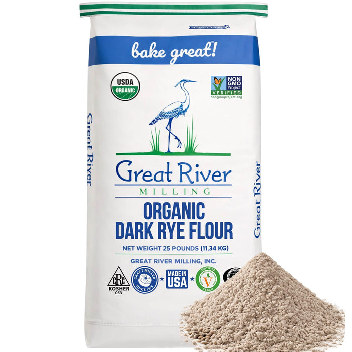 Organic Dark Rye Flour