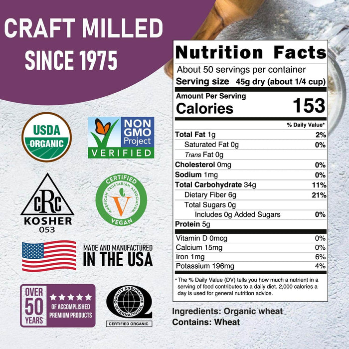 Organic Soft White Wheat Berries