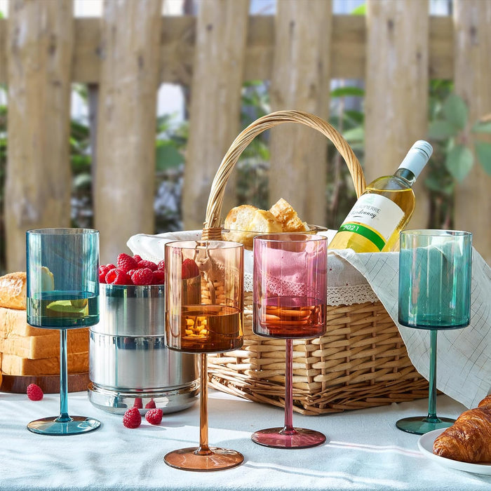 Unbreakable Stemmed Square Tritan Acrylic