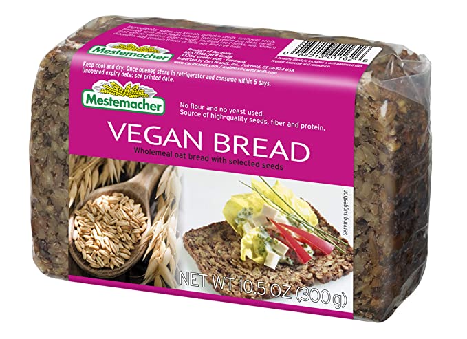 Mestemacher Vegan Whole Grain Bread - 9-10.5 Oz Pack