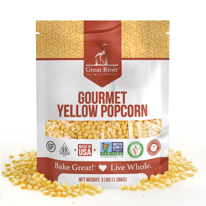Gourmet Yellow Popcorn Kernels