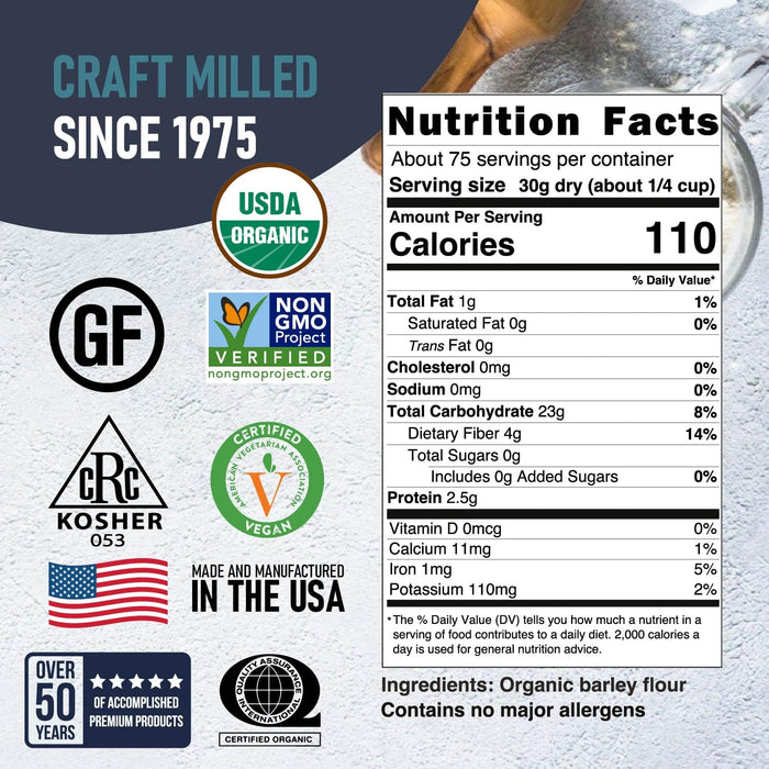 Organic Barley Flour