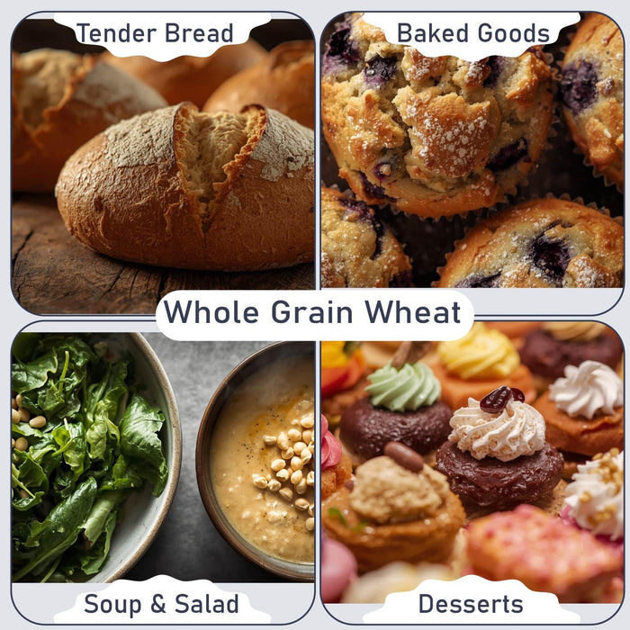 Organic Soft White Wheat Berries