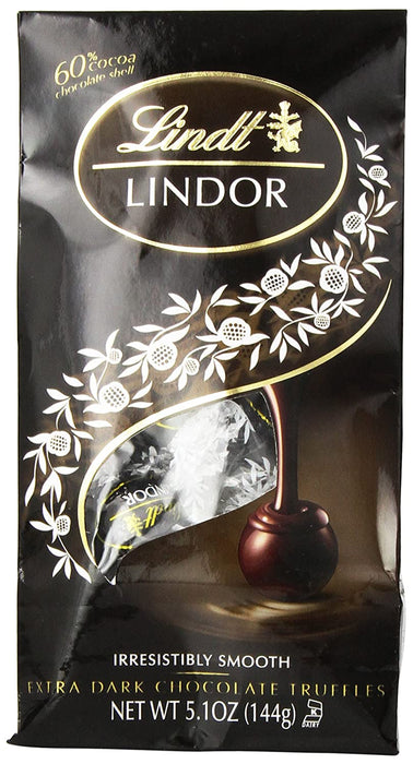 Lindt - Lindor Xtra Dk Trffle Bag - Case Of 6-5.1 Oz