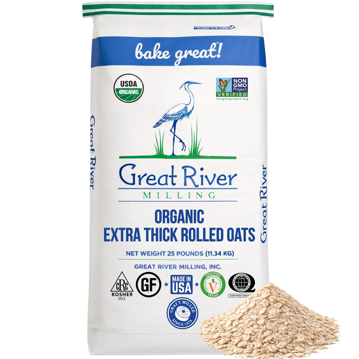 Organic Extra Thick Rolled Oats
