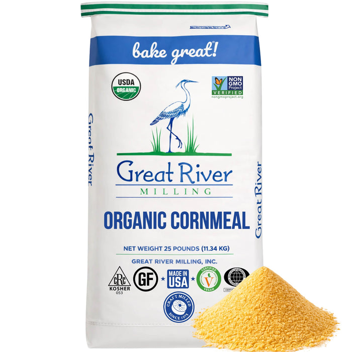 Organic Medium Grind Cornmeal