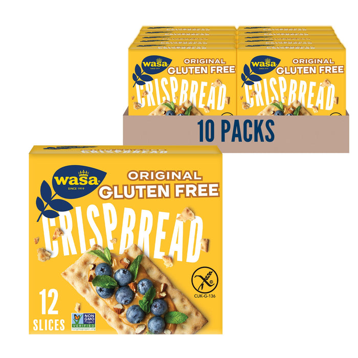 Wasa Original Gluten-Free Crispbread (10-Pack, 5.4 Oz.)